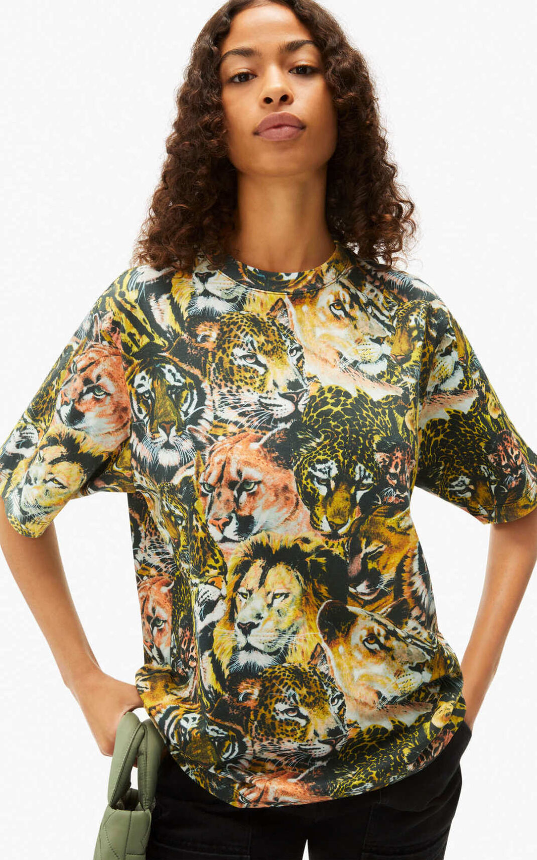 Camisetas Kenzo Wildtigers oversize Hombre Multicolor Multicolor - SKU.5035304